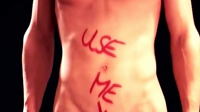 Body painting leads to erotic play