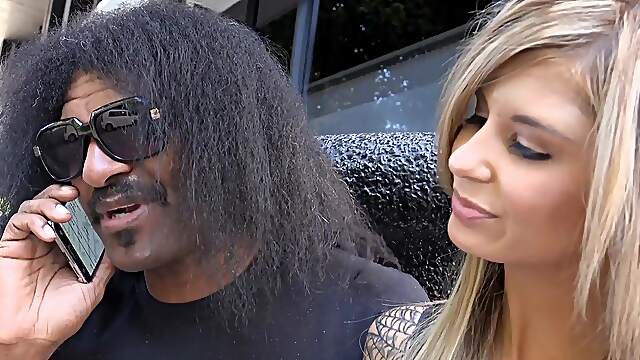 Chloe Chaos gets her pussy full of bbc in a messy interracial gangbang