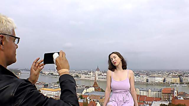 A guy fucked his girlfriend Berta Lusty on cam
