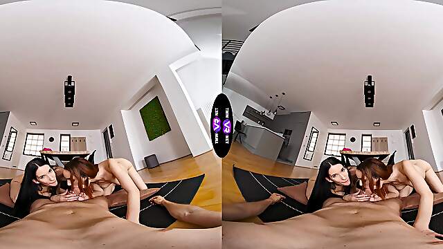 Hot threesome with Jasmine Jayne and Aliсe Zaffyre