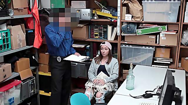 Dirty boss Tommy and innocent intern Hayden in a steamy office tryst