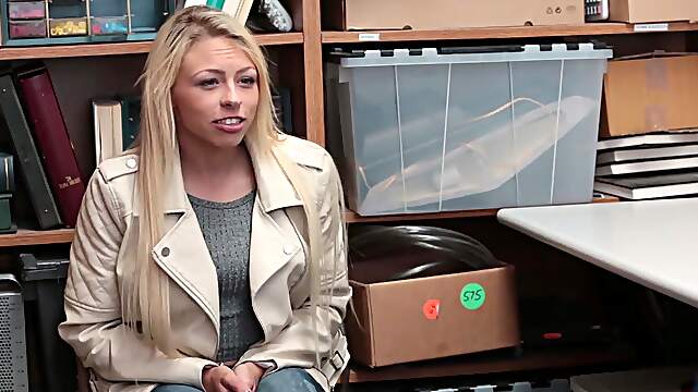 Zesty Blondes Ryan & Zoey in a steamy Reality Office Hookup