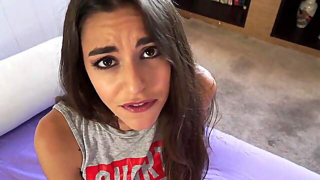 Arielle's fingers tease Dick's chubby member in a steamy scene