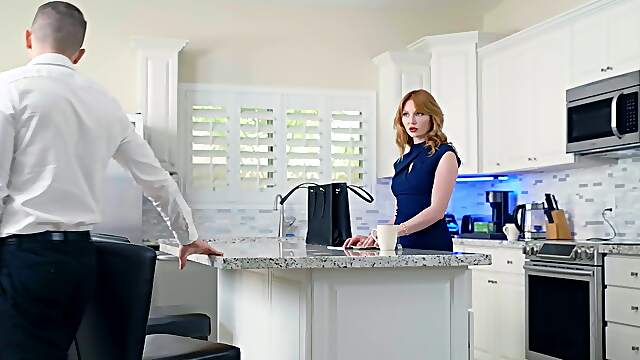 Redheaded vixen Codey steams up the screen with her lover Lacy in a steamy fuck fest