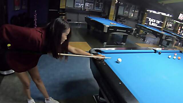 Asian cutie gives epic BJ in steamy POV scene