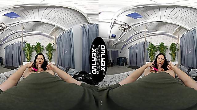 Take Kira Queen for a hot test drive during an amazing VR fuck