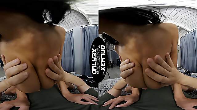 Take Kira Queen for a hot test drive during an amazing VR fuck